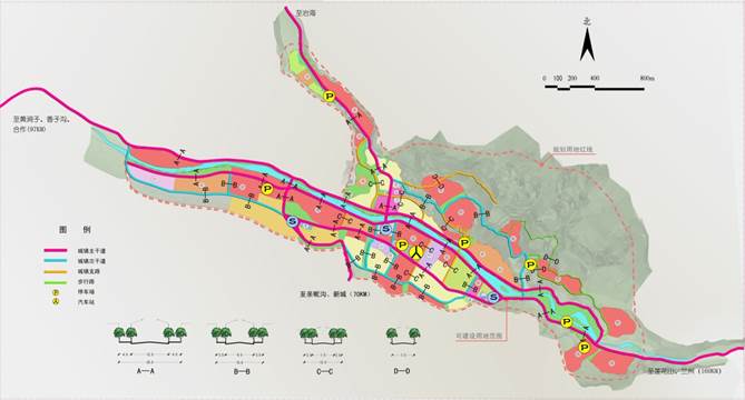 說明: 冶力關鎮(zhèn)--道路分析副本